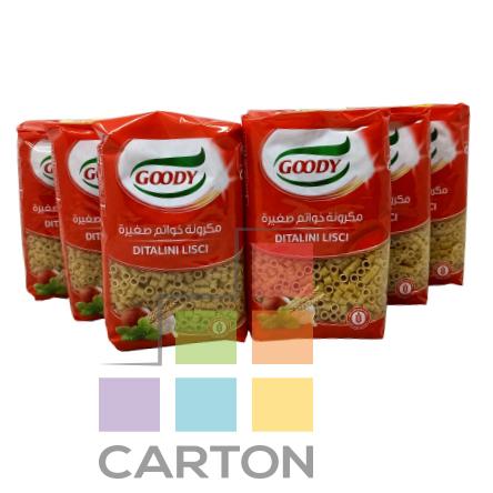 GOODY MACARONI DITALINI LISCE NO 14. 6*500GM